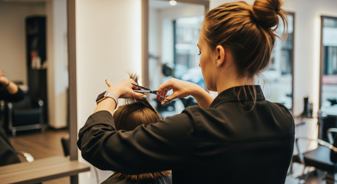 Lisa — zelfstandige kapster in haar salon